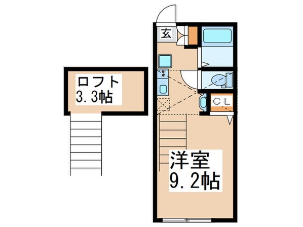 ミズキレジデンスの物件間取画像